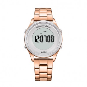 Alexandre Christie AC 9363 Rosegold Light Purple Full Steel LHBRGLPBA